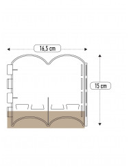 DECORATIVE SOIL SEPARATOR